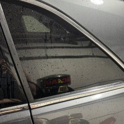 Zephyr Auto Glass - Broken glass before