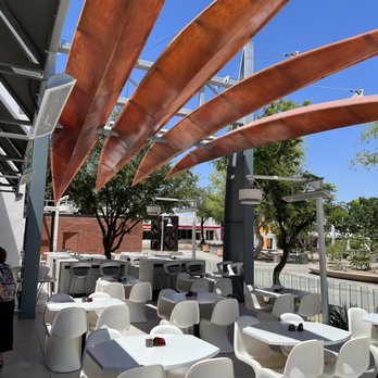 AZ88 - Artistic Patio - looks cool at night - American Near Me - Scottsdale, Arizona