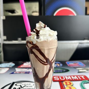 Summit Diner - Chocolate shake - Diners Near Me - Somerset, Pennsylvania