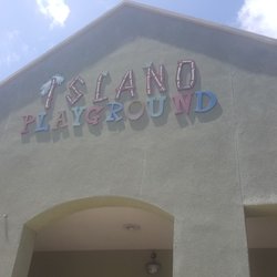 Island Playground - Name of the place. Can't really see it from road as it's in a shopping center.