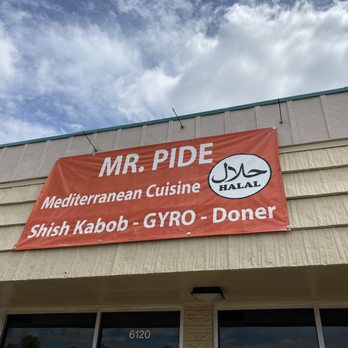 Mr. Pide - Mr. "Pee-Dah" (Pita) sign - Mediterranean Near Me - Sachse, Texas Mr. Pide - Mr. "Pee-Dah" (Pita) sign - Mediterranean Near Me - Sachse, Texas