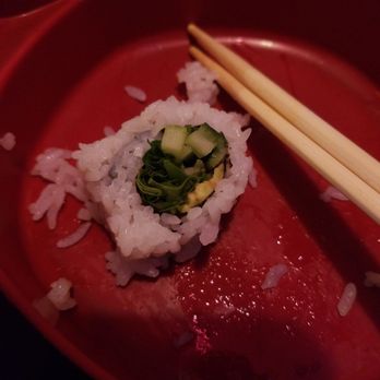 Hello Sushi - Just a smear of avocado. Not even ordering fish which is the expensive part anyway. - Japanese Near Me - Redlands, California