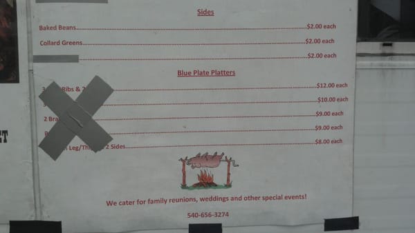 Menu photo 6 DoveShack's Smoked BBQ Stafford, VA
