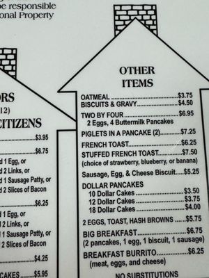 Menu photo 2 Pancake House Liberal, KS Menu photo 2 Pancake House Liberal, KS