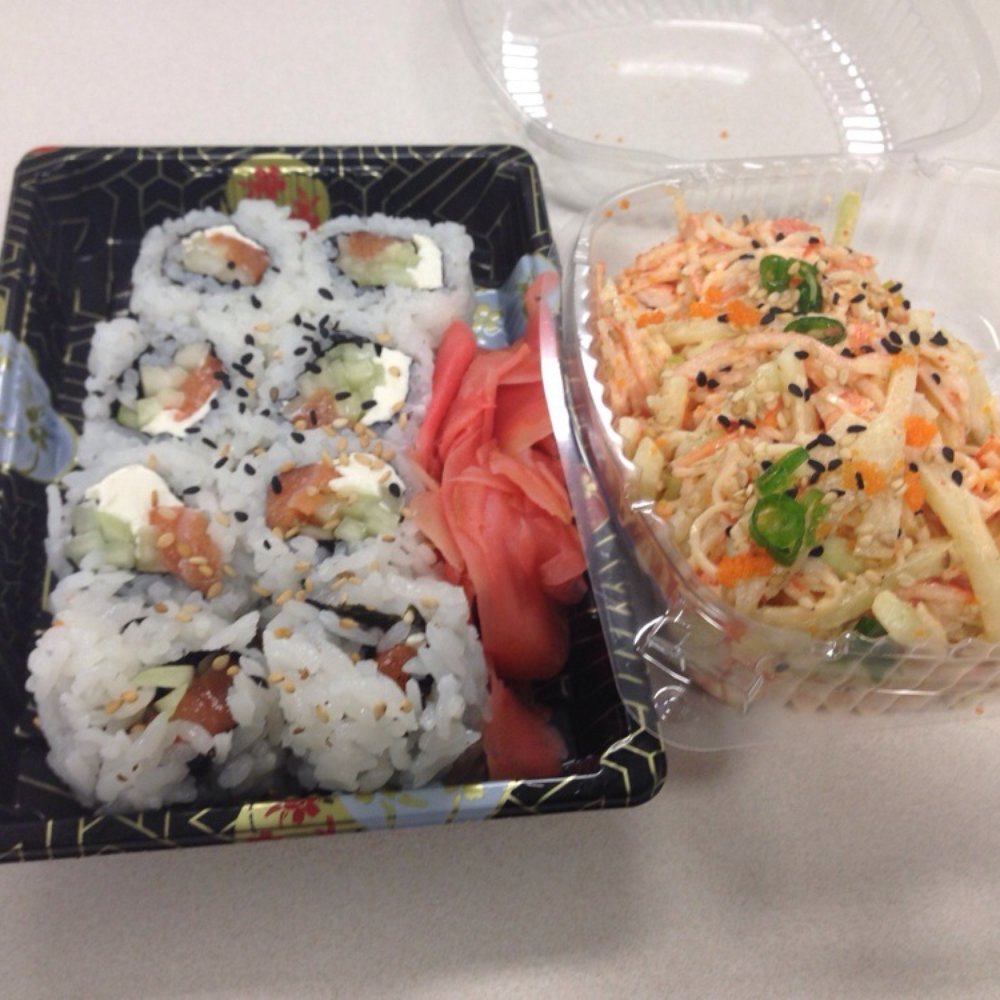 Sushi Cafe - Philly roll and Kani salad - Sushi Bars Near Me - West Caldwell, New Jersey