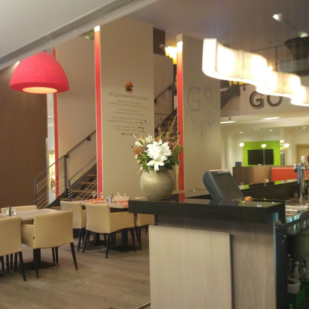 Novotel Mechelen Centrum - Bar next to the reception area. - Restaurants Near Me - Mechelen, VAN