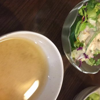 O' Sushi - Miso soup and salad - Sushi Bars Near Me - Newark, California O' Sushi - Miso soup and salad - Sushi Bars Near Me - Newark, California