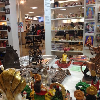 Ganesh Temple Canteen - Gift shop looking out to Canteen - Indian Near Me - Flushing, New York