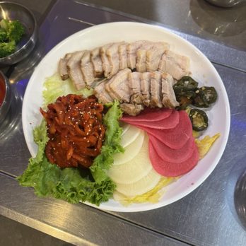 Jang Su Jang - 1. Bossam Jungsik (1 Serving) - Korean Near Me - Santa Clara, California Jang Su Jang - 1. Bossam Jungsik (1 Serving) - Korean Near Me - Santa Clara, California