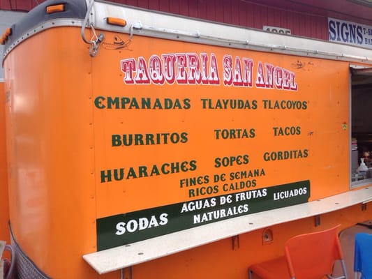 Menu photo 3 Taqueria San Angel Columbus, OH