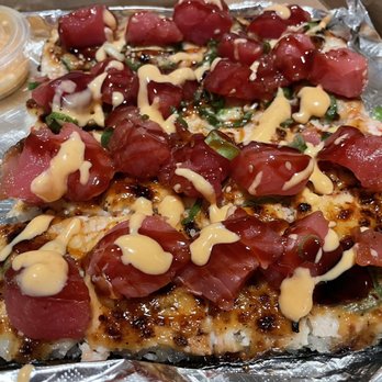 Temakitto - Ahi Tuna Sushi Pizza no nori - Japanese Near Me - Santa Clarita, California Temakitto - Ahi Tuna Sushi Pizza no nori - Japanese Near Me - Santa Clarita, California