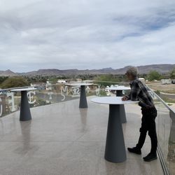 Museum of the Big Bend - Patio with views, great space.