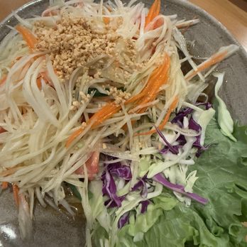 Thai Basil - Greene papaya salad, tasty! - Thai Near Me - Big Sky, Montana