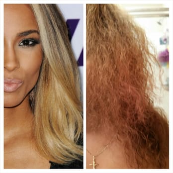 Tenth Street Hair Lounge - My hair after Chanti did it. Me on right. The look I wanted on left. Yea and I paid $100 1/2 of what she asked for. For this. - Hair Salons Near Me - Riverside, California Tenth Street Hair Lounge - My hair after Chanti did it. Me on right. The look I wanted on left. Yea and I paid $100 1/2 of what she asked for. For this. - Hair Salons Near Me - Riverside, California