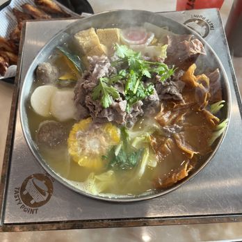 Tasty Point - L7. Golden Spicy Soup Beef Hot Pot - Hot Pot Near Me - Alameda, California