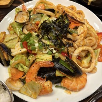 Sool Korean Kitchen - Seafood udon stir fry - Korean Near Me - Lake Oswego, Oregon Sool Korean Kitchen - Seafood udon stir fry - Korean Near Me - Lake Oswego, Oregon