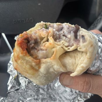 Señor Bones - Veggie burrito dipped in roja - Mexican Near Me - Cle Elum, Washington