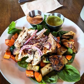Picazo Cafe - Grilled greens and chicken bowl - Delis Near Me - Sonoma, California Picazo Cafe - Grilled greens and chicken bowl - Delis Near Me - Sonoma, California