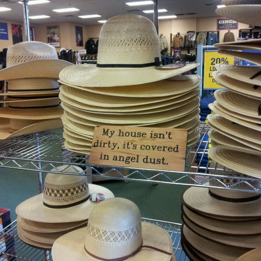 Boot Barn - The hats? I can do without. The sign speaks to me. - Shoe Stores Near Me - Norco, California Boot Barn - The hats? I can do without. The sign speaks to me. - Shoe Stores Near Me - Norco, California