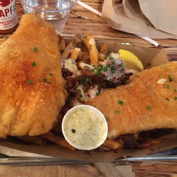 Slapfish - Fish and Chips (Double) - Seafood Near Me - Lehi, Utah Slapfish - Fish and Chips (Double) - Seafood Near Me - Lehi, Utah