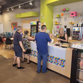 Kinderland Café - Staff helping us organize the food for our guests - Kids Activities Near Me - Las Vegas, Nevada Kinderland Café - Staff helping us organize the food for our guests - Kids Activities Near Me - Las Vegas, Nevada