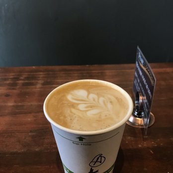 Hooked on Colfax - 8oz almond milk latte to go - Coffee & Tea Near Me - Denver, Colorado Hooked on Colfax - 8oz almond milk latte to go - Coffee & Tea Near Me - Denver, Colorado