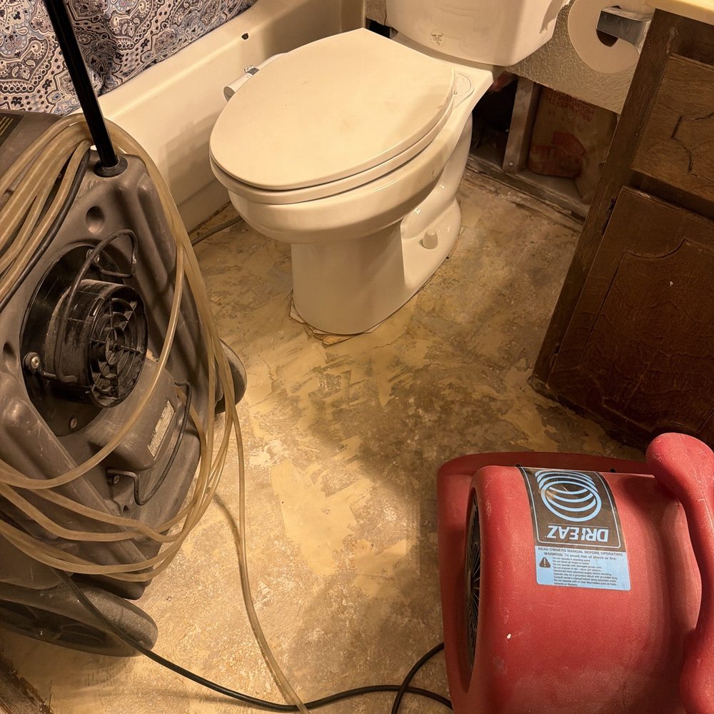 Eagle Restoration - The bathroom that caused the problem - Damage Restoration Near Me - Stockton, California