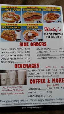 Menu photo 3 Nicky's Carry Out Chicago, IL Menu photo 3 Nicky's Carry Out Chicago, IL
