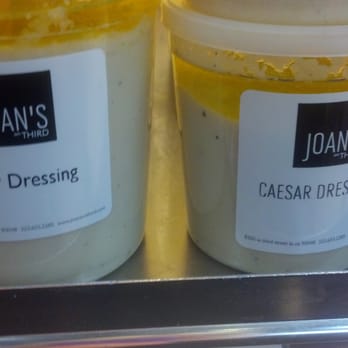 Joan's on Third - Don't get scared because of the separation it's fresh & no emulsifier added so just shake (no anchovies) the best Cesar dressing - Breakfast & Brunch Near Me - Los Angeles, California Joan's on Third - Don't get scared because of the separation it's fresh & no emulsifier added so just shake (no anchovies) the best Cesar dressing - Breakfast & Brunch Near Me - Los Angeles, California