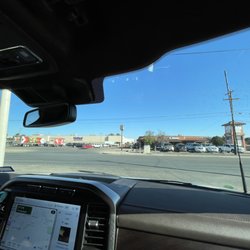 Perfectly clean windshield!