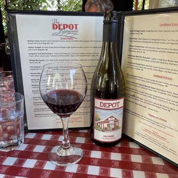 The Depot Restaurant - Depot Red Blend from Mt. Baker , Everson , WA - New American Near Me - Seaview, Washington