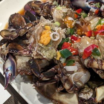 Delicious Table - Soy sauce marinated crab - Korean Near Me - Buena Park, California