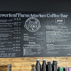 Cloverleaf Farm Market - They have breakfast, lunch, snacks, drinks, coffee, and dessert!