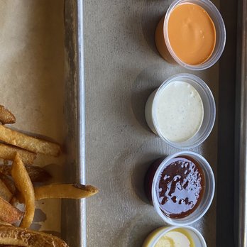 The Crack Shack - Delicious sauces including a pineapple mustard! Don't knock it until you have tried it! - Chicken Shop Near Me - Costa Mesa, California