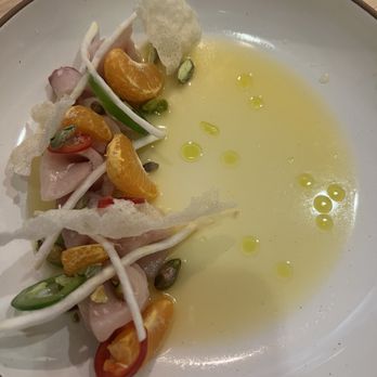Sylva - Hamachi Crudo - New American Near Me - Tahoe City, California