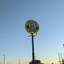 Route 66 Family Buffet - Route 66 family buffet signage