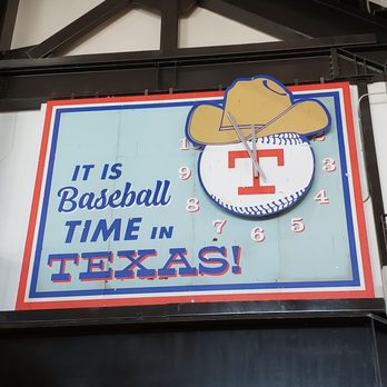Globe Life Field - Graphic above the concourse - Stadiums & Arenas Near Me - Arlington, Texas