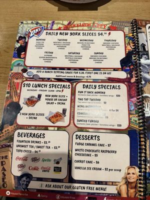 Menu photo 1 Rendezvous Pizza Oklahoma City, OK Menu photo 1 Rendezvous Pizza Oklahoma City, OK