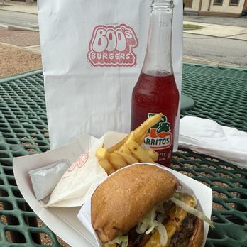 Boo's Burgers - Boo's OG with Bacon combo (fries included) - Burgers Near Me - Houston, Texas