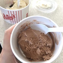 Dairy-free mint chocolate (and cookie dough in the background) Dairy-free mint chocolate (and cookie dough in the background)