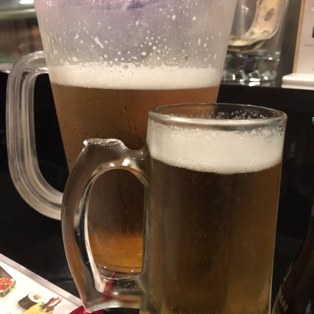 Sakura - Sapporo beer pitcher($13.95) - Sushi Bars Near Me - Fairfield, California Sakura - Sapporo beer pitcher($13.95) - Sushi Bars Near Me - Fairfield, California