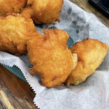 Jim's Dock - Clam cakes - Seafood Near Me - Wakefield, Rhode Island