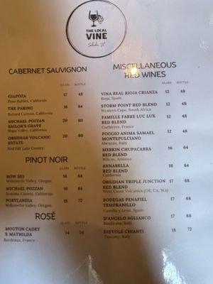 Menu photo 4 The Local Vine Salado, TX