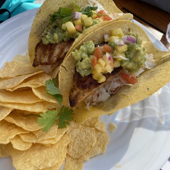 Hau Tree At Mauna Kea - Blackened Fresh Catch Tacos* - Seafood Near Me - Kohala Coast, Hawaii