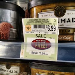 Busch's Fresh Food Market - Ice cream! BOGO! Cheap! Getting my and son's favorite flavor! Treat!