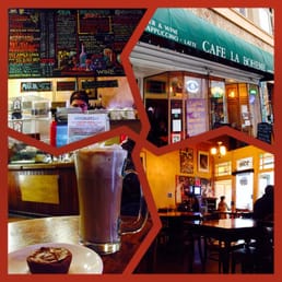 Montage of images from Cafe La Boheme Montage of images from Cafe La Boheme