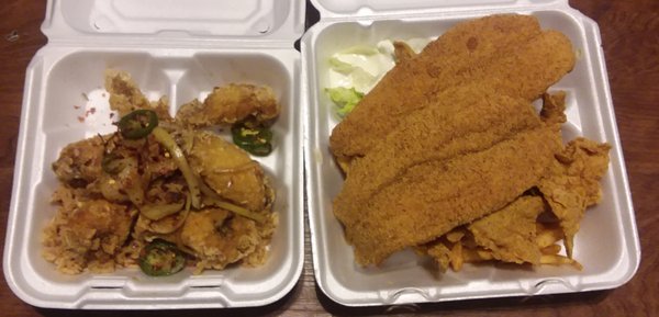TJ Cajun Seafood, Wings and Pho by null