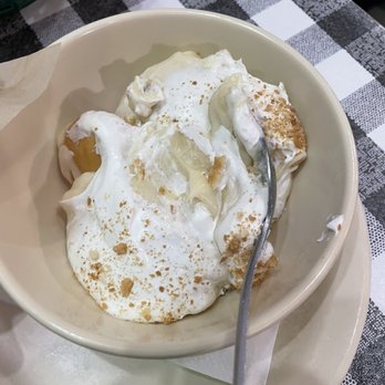 Flying Fish - Banana Pudding. Soooo good. The best kind- with vanilla wafers! - Seafood Near Me - Bentonville, Arkansas Flying Fish - Banana Pudding. Soooo good. The best kind- with vanilla wafers! - Seafood Near Me - Bentonville, Arkansas