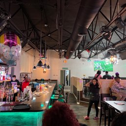a view of the bar