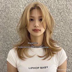 Leekaja Hairbis - Picture reference that I showed her versus the after!